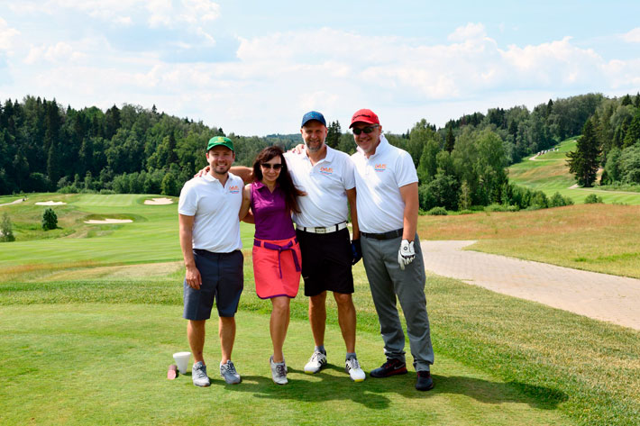 GMS GOLF TEAM на турнире в Forest Hills Golf Club Американской-Торговой Палаты