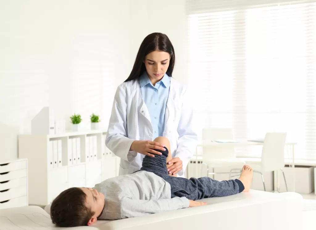 Вальгусная деформация стопы у детей